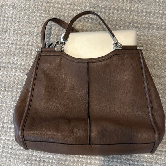 Coach briefcase shoulder purse - Picture 8 of 9